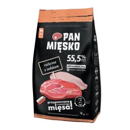 Pan Mięsko Medium ternera con pavo - 2 x 9 kg
