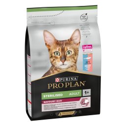 PURINA PRO PLAN Sterilised Adult Duo bacalao y trucha - 3 kg