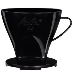 Portafiltros Melitta 6761018 Negro Plástico 1x6 Dos Salidas Fácil Limpieza