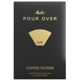 Filtro de café Melitta Pour Over filtración uniforme microporos blanqueado oxígeno