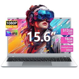 Portátil Vanwin NFS2154 15.6" Intel Pentium Gold 6500Y 16GB 512GB SSD UHD Graphics 615 Windows 11 Pro