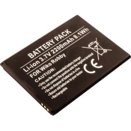 ECO GMBH AKKU 13351 - Smartphone battery for WIKO devices, Li-Ion, 2200 mAh