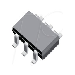 INFINEON BCR22PNH6327XTS - Transistor digital, 100 mA, R1=22 kohmios, R2=22 kohmios, SOT-36