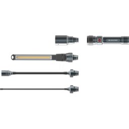 LEDLENSER 502136 - Juego de luces de trabajo LED con 4 accesorios