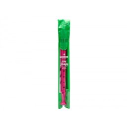 Flauta hohner 9508 color rosa funda verde y transparente