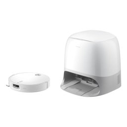 Robot Aspirador y Fregasuelos Roborock Qrevo Curv 2 ProX con Autovaciado Navegación Avanzada 25.000 Pa Control por Voz