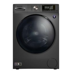 Lavadora carga frontal Infiniton WM-S14DAN 10 kg 1400 rpm clase A vapor acero oscuro