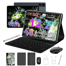 Tablet TABWEE T60 4G 12,2" 48GB 256GB Gris con Teclado y Stylus Pen