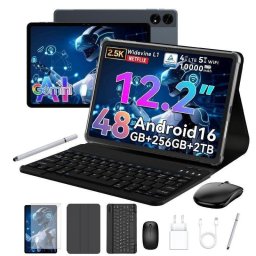 Tablet BESTTAB T60 4G 12,2" 48GB 256GB Gris con Teclado y Stylus Pen