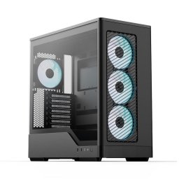 Caja Gaming AeroCool D520A Torre Media ARGB Ventana Front Mesh