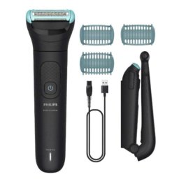 Afeitadora Corporal Philips BG5475/15 Inalámbrica 100min Seco y Mojado 3 Ajustes Accesorio Espalda