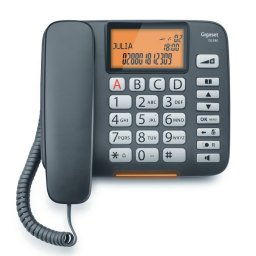 Gigaset DL580 Teléfono Fijo Teclas Grandes Negro