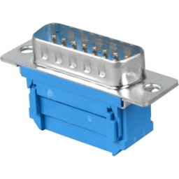 FREI D-SUB ST 15FB - Conector D-SUB, 15 polos, cable plano, sin aislante