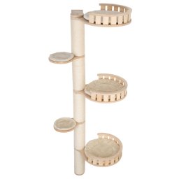 Rascador de pared Natural Paradise Azalea para gatos - crema