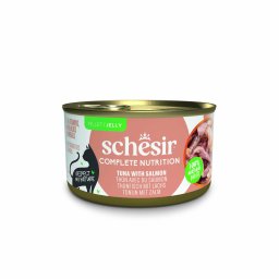 Schesir Complete Nutrition Filete en gelatina 6 x 85 g en latas - Atún con salmón