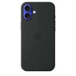 Apple Funda de Silicona con MagSafe Negra para iPhone 16 Plus
