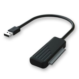 Adaptador SATA Savio AK-38 USB 3.0 para SSD 2,5" Plug and Play Negro