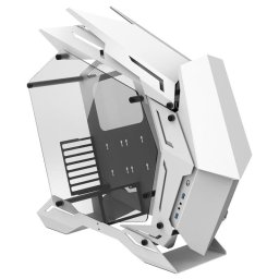 Caja PC Jonsbo MOD-3 Blanca aluminio E-ATX cristal templado RGB