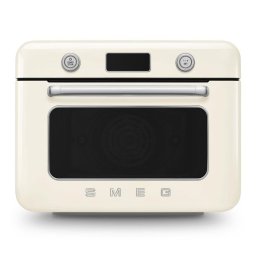 Horno de vapor Smeg COF01CREU 0,8L Crema con temporizador digital y 3 estantes