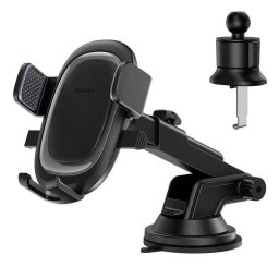 Soporte para móvil Baseus C40351600113-00 plegable para coche negro