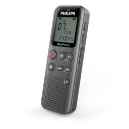Grabadora de audio digital Philips VoiceTracer 12 kHz 750-18000 Hz gris