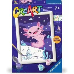 Kit de molde y pintura Ravensburger 255542 10 colores acrílicos y pincel