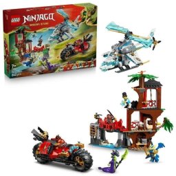 Set de construcción LEGO Ninjago 71857 Batalla de Vehículos Ninja Casa del Árbol 642 piezas