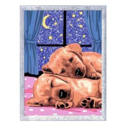 Kit de molde y pintura Ravensburger 202164 multicolor para niños perros
