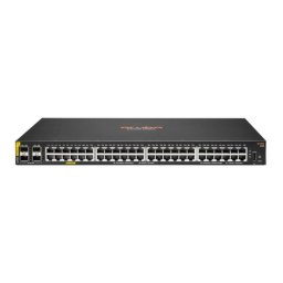 Conmutador HPE Aruba 6100 48 puertos PoE 4SFP+ 370W gestionado L3 rack 1U