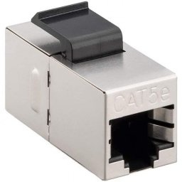 Goobay Keystone Conector RJ45 Cat 5e STP Gris