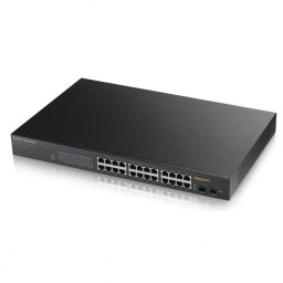 ZyXEL GS1900-24HP Switch Gestionado 24 Puertos Gigabit Ethernet + 2 SFP