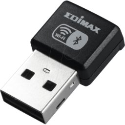 EDIMAX EDI EW-7611UXB - Adaptador WLAN, USB, 887 Mbps, Bluetooth