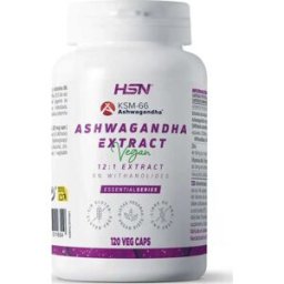 HSN Extracto de Ashwagandha KSM-66® 12:1 600mg 120vcaps