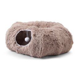 Savic Túnel de juego Snuggle con cojín - aprox. 85 x 26 cm (Diám x Al)
