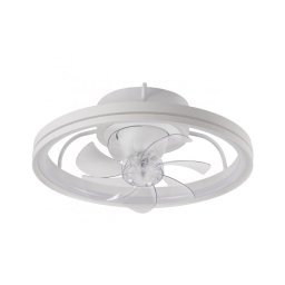 Ventilador de Techo Modernista Plafon Blanco Serie Tomt