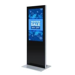 Tótem Digital Slim Con Pantalla Samsung De 50" MARCO BICOLOR