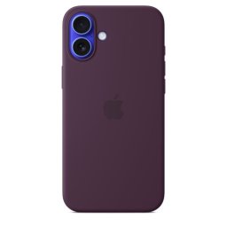 Apple Funda de Silicona con MagSafe Ciruela para iPhone 16 Plus