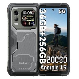 Blackview Xplore 1 Pro 12GB 256GB 6.78" IPS 2.4K 120Hz 5G Dual SIM IP69K 20000mAh Android 15 Negro