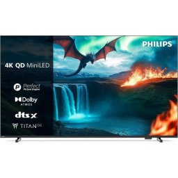 TV Philips Mini LED 75MLED820/12 75" 4K UHD Smart TV Titan OS Dolby Atmos