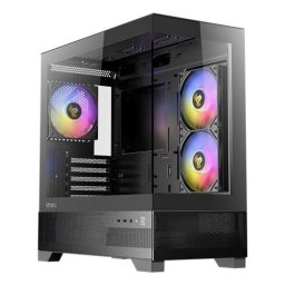 Caja de ordenador Antec CX500M ARGB Mini Tower vidrio templado USB-C