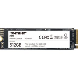PATRIOT MEMORY P300P512GM28 - SSD Patriot P300 NVMe, 512 GB