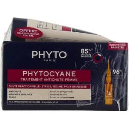 PHYTO cyane Pack Tratamiento Anticaída Reactiva Mujer