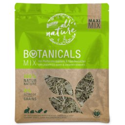 Bunny All Nature Botanicals Maxi Mix hojas de menta y flores de manzanilla - Pack % - 3 x 400 g