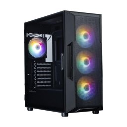 Caja ATX Zalman I3 Neo V2 Negra con ventana cristal templado y 4 ventiladores RGB