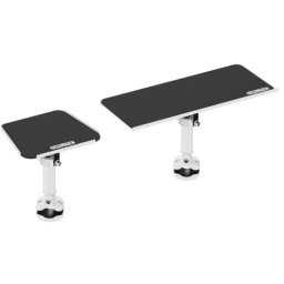 Bandeja para teclado y ratón Oplite R8 Blanca acero ajustable independiente