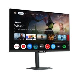 Monitor Gigabyte M27QS 27" QHD 180Hz IPS Smart Google TV FreeSync HDR400 1ms