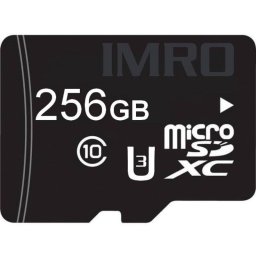 Tarjeta MicroSDXC Avizar 256GB Clase 10 UHS-3 con adaptador SD