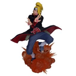 Figura Banpresto Deidara Naruto Shippuden articulada con accesorios temáticos
