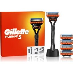 Fusion5 Maquinilla De Afeitar Con Soporte + Hojas De Recambio 5 Ud
