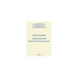 Editorial Dykinson, S.L. Nomos ágraphos. Nomos éngraphos. Estudios De Derecho Griego Y Romano